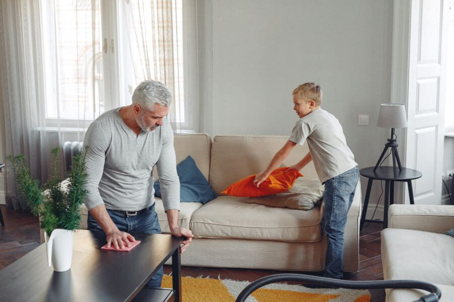 Tâches ménagères logement